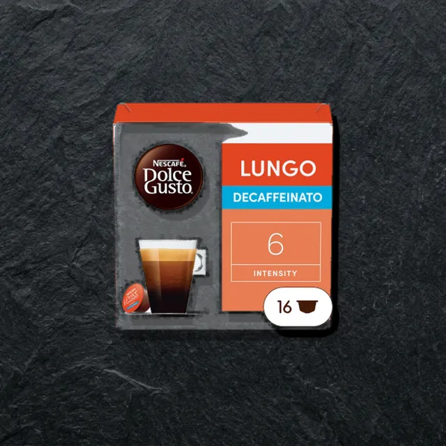 Nescafé Dolce Gusto Lungo Decaf — kofeinsiz kapsulali qahva