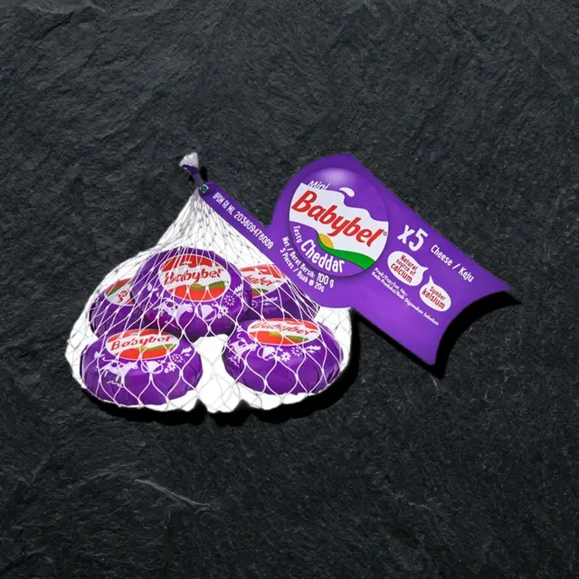 Babybel Tasty Cheddar — chedder pishlog‘i