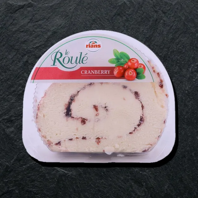 Roulé Rianas — сыр с клюквой