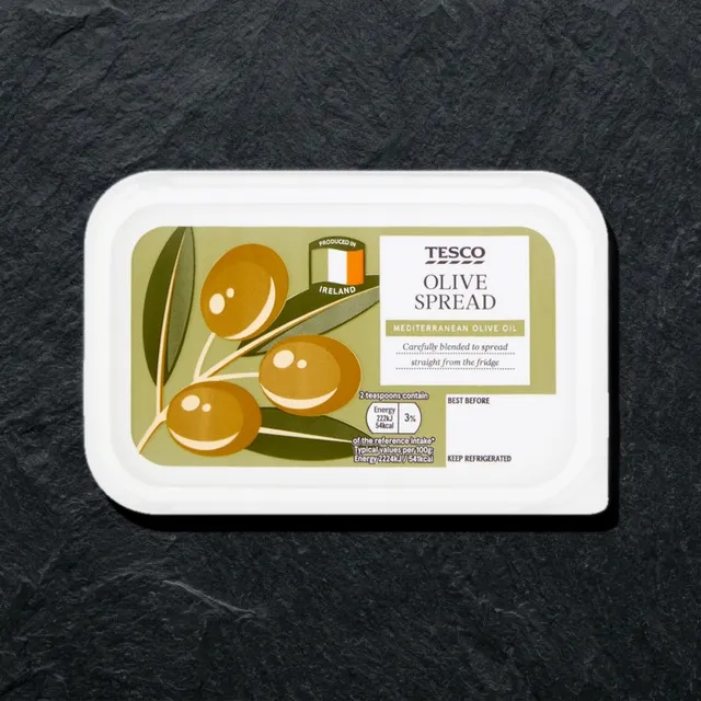 Tesco Olive Spread — zaytun moyli spred