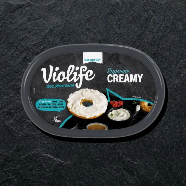 Violife Creamy — vegan qaymoqli pishloq