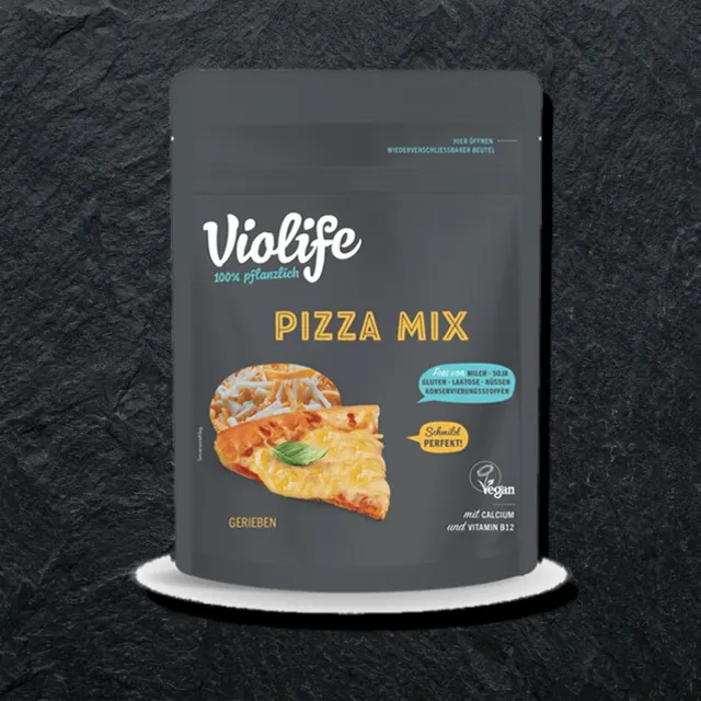 Violife Pizza Mix — pitsa uchun maydalangan vegan pishloq