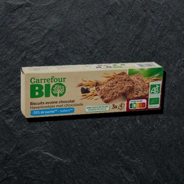 Carrefour Bio — shokoladli suli pechenyesi