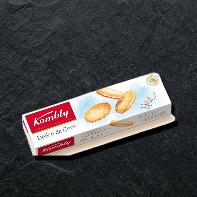 Kambly Délice de Coco — kokosli pechenye