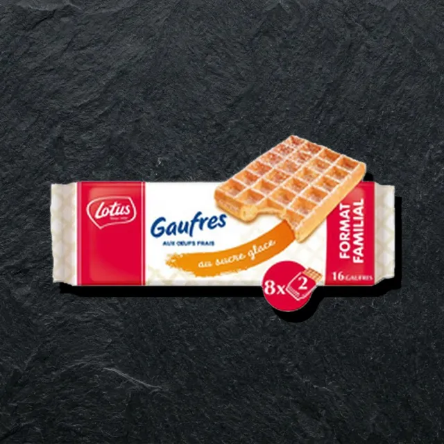 Lotus Gaufres au Sucre Glace