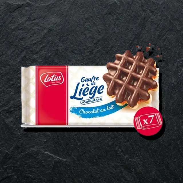 Lotus Liège Chocolat — shokoladli Lyej vaflisi