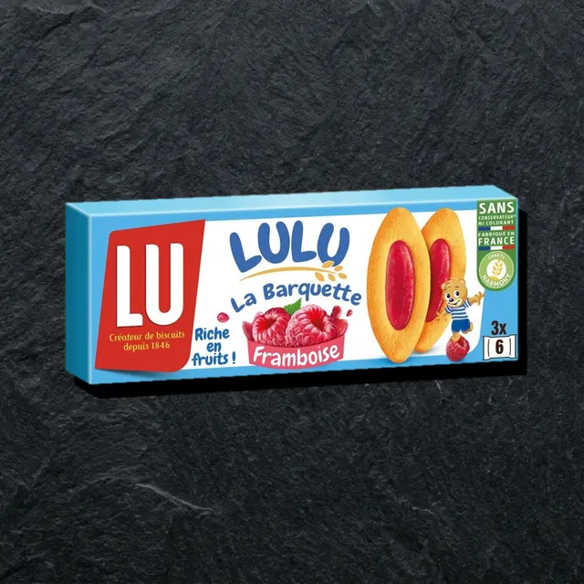 LuLu Framboise — malinali pechene