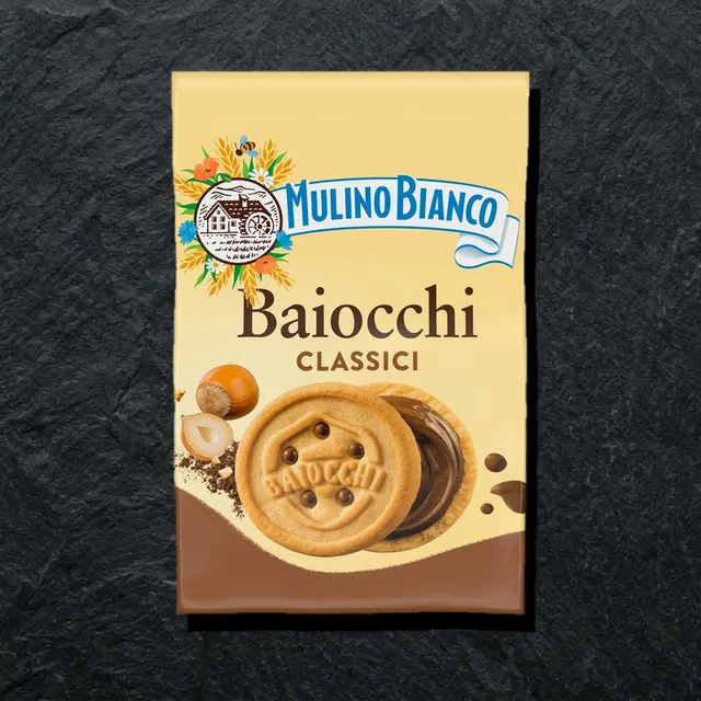 Mulino Bianco Baiocchi Classici — печенье с кремовой начинкой