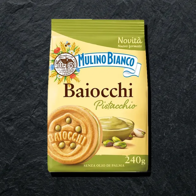 Mulino Bianco Baiocchio Pistachio