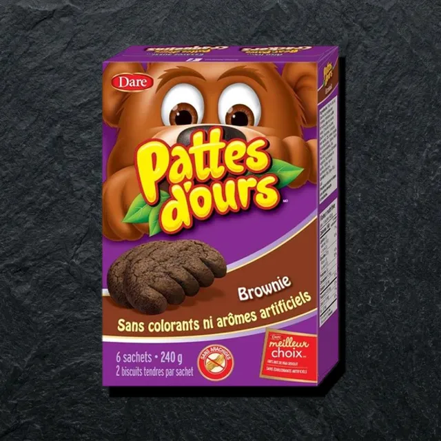 Pattes d'Ours Brownie — бисквитные пирожные