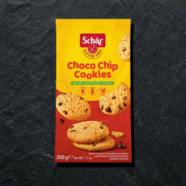Schär Choco Chip Cookies — печенье с кусочками шоколада