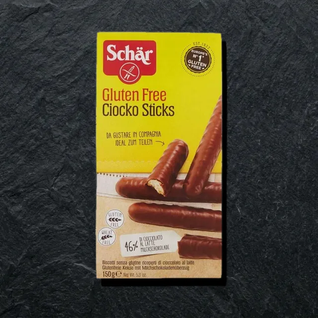 Schär Ciocko Sticks — палочки в молочном шоколаде