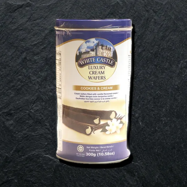 White Castle Cookies & Cream — печенье