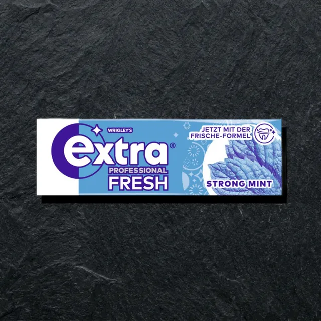 Extra Fresh — жевательная резинка, крепкая мята