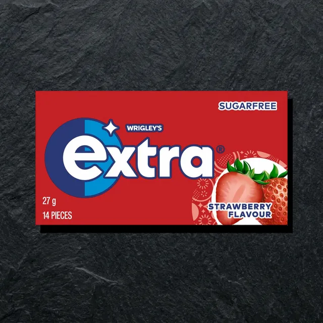 Extra — жевательная резинка со вкусом клубники