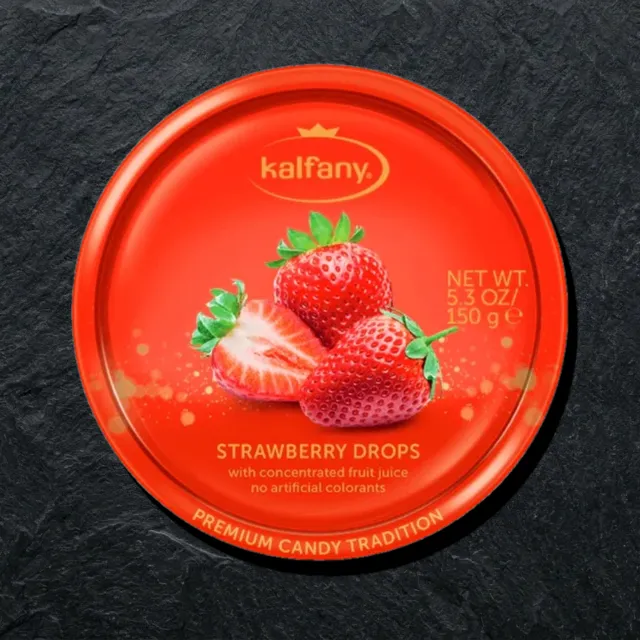 Kalfany — клубничные леденцы