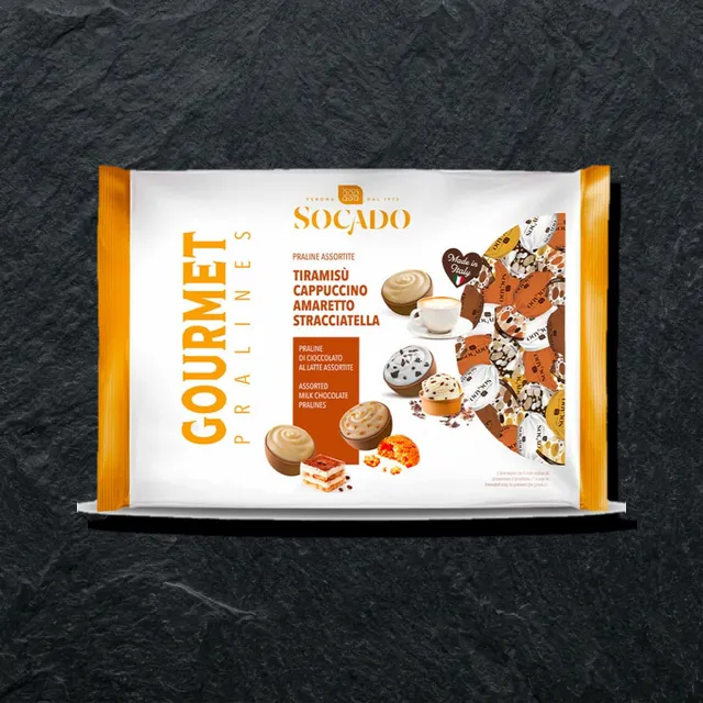 Socado Praline — конфеты пралине с кремом капучино