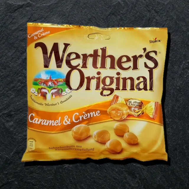 Werther's — karamel va kremli konfetlar