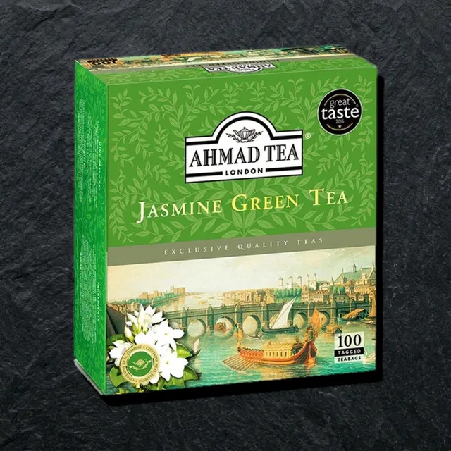Ahmad Tea Jasmine Green 100 Bags