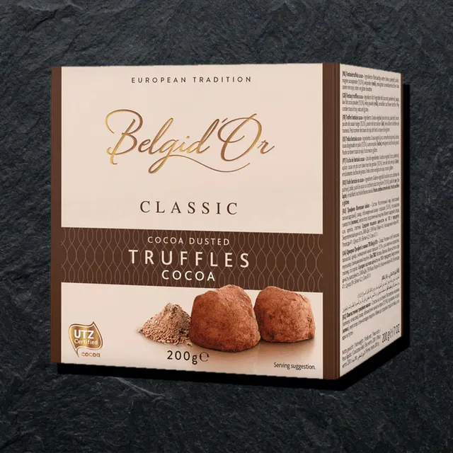 Belgian Cocoa Dusted Truffles
