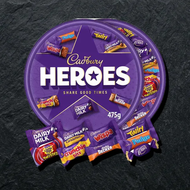 Heroes — shokoladli konfetlar assortisi