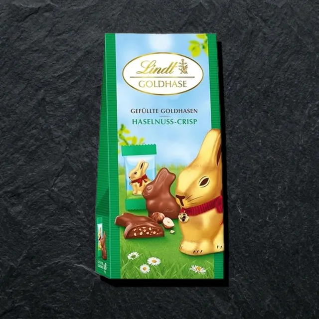Lindt Goldhase — шоколадный заяц с хрустящим фундуком