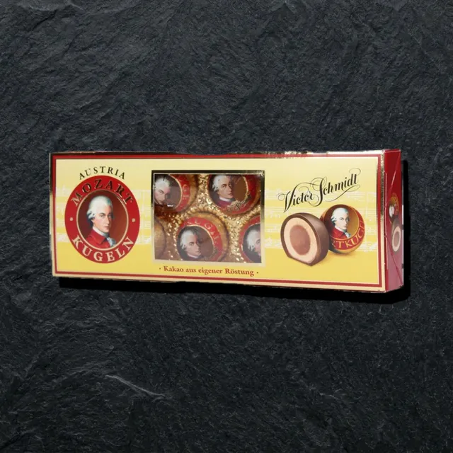 Mozart Kugeln — shokoladli konfetlar