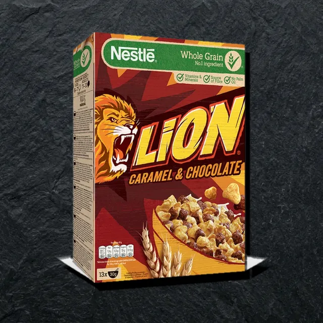 Nestlé Lion — quruq nonushta