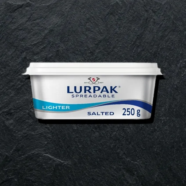 Lurpak Soft Light Salted — yumshoq yengil sariyog‘, tuzli