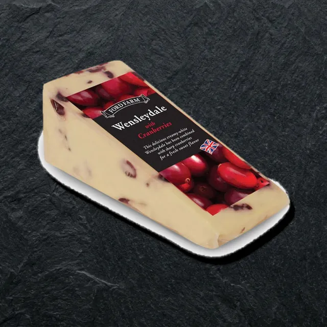Wensleydale — klyukvali pishloq
