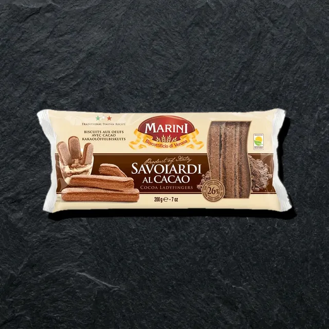 Marini Savoiardi al Cacao — печенье савоярди с какао