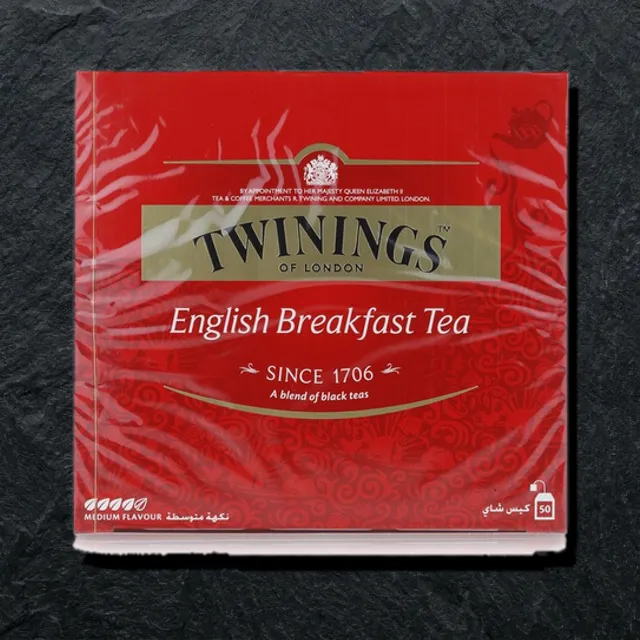 TWININGS English Breakfast Tea 50*2=