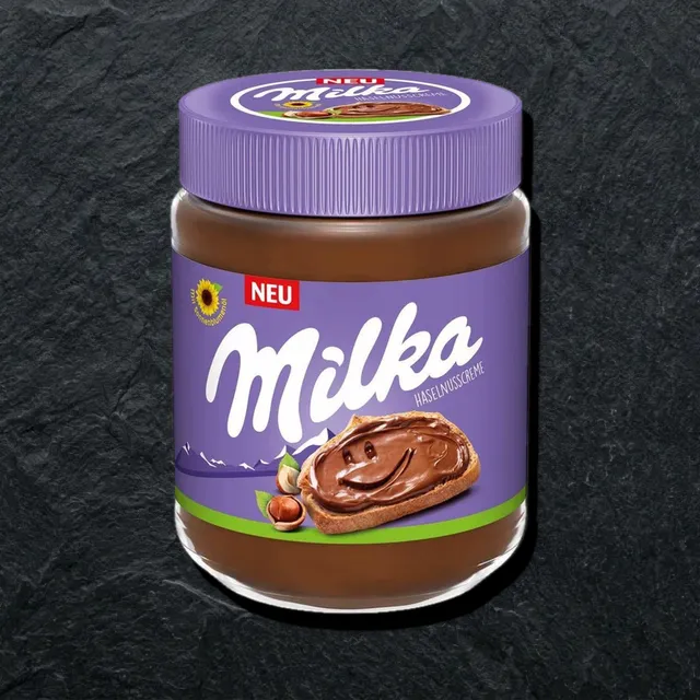 Milka Hazelnut Creme