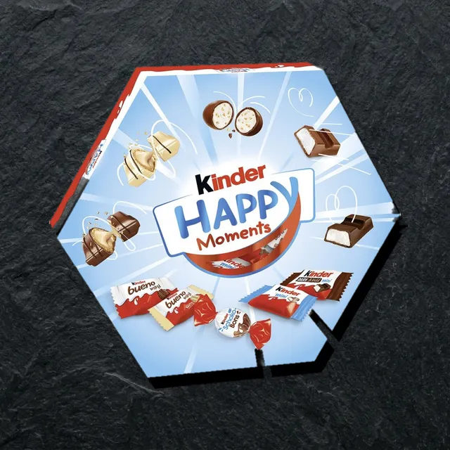 Kinder Happy Moments — shokolad to‘plami