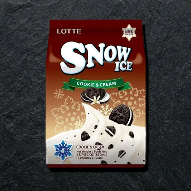 Lotte Cookies & Cream — мороженое