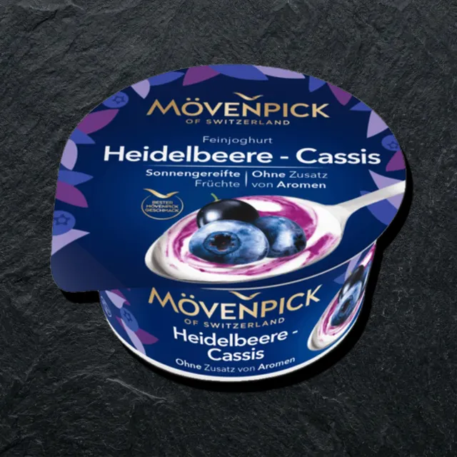 Mövenpick — chernika va qora qarag‘atli yogurt