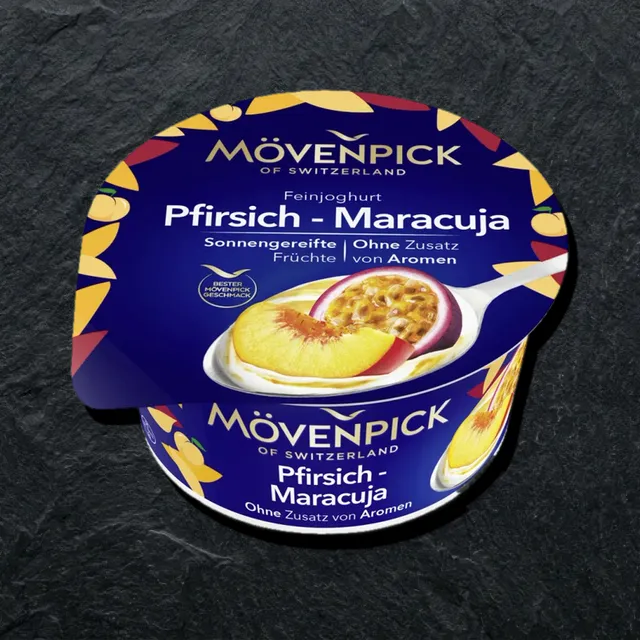 Mövenpick — shaftoli va marakuyali yogurt