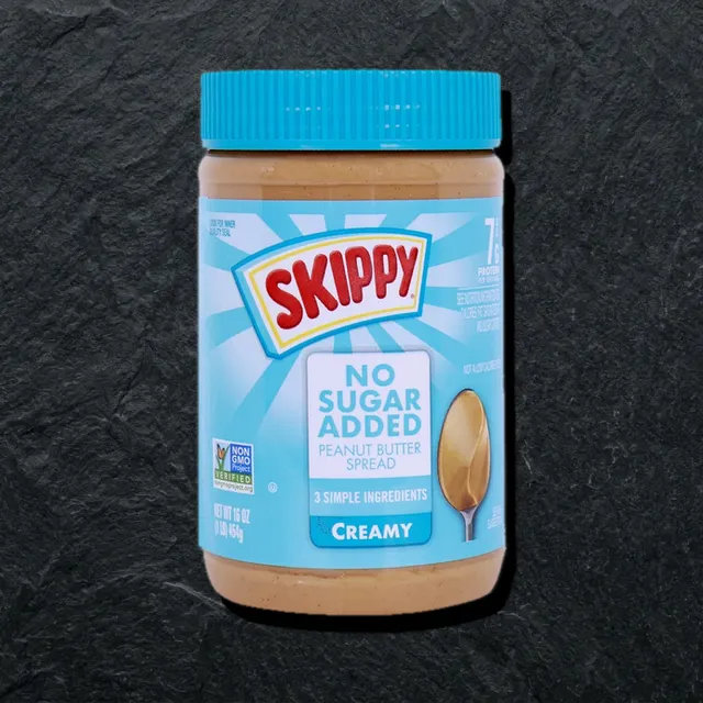 Skippy No Sugar Added Creamy — кремовая арахисовая паста без добавленного сахара