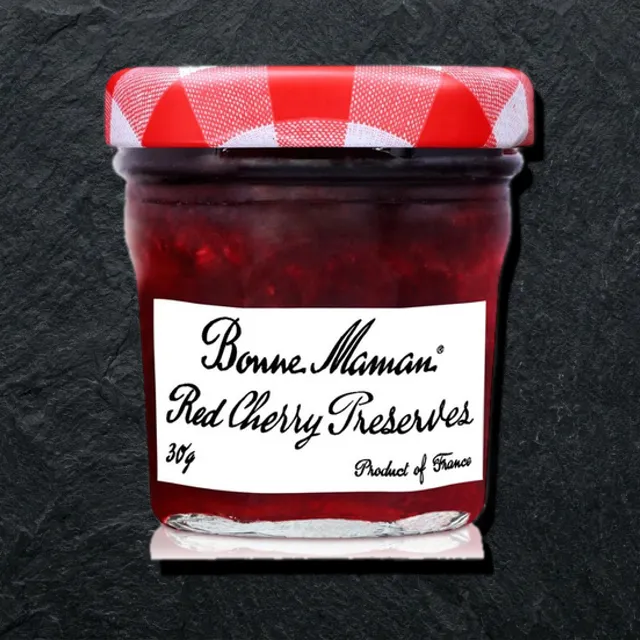 Bonne Maman — qizil olcha murabbosi