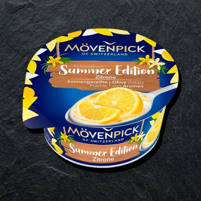 Mövenpick — йогурт с лимоном