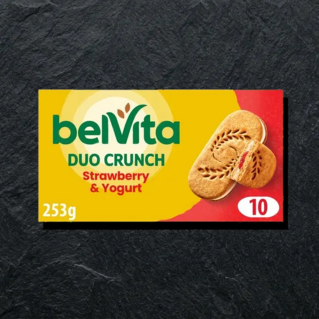 belVita — печенье с клубникой и йогуртом