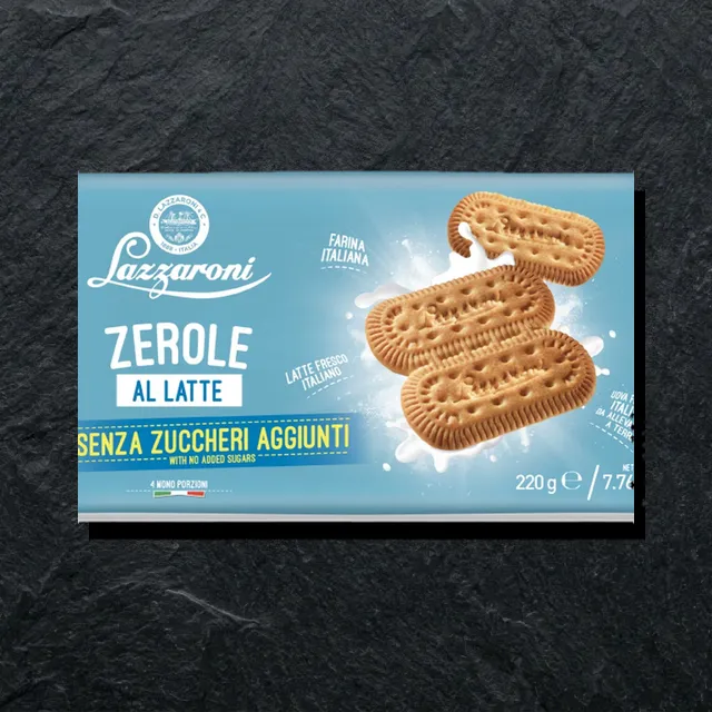 Lazzaroni Zeroli al Latte — sutli pechenye