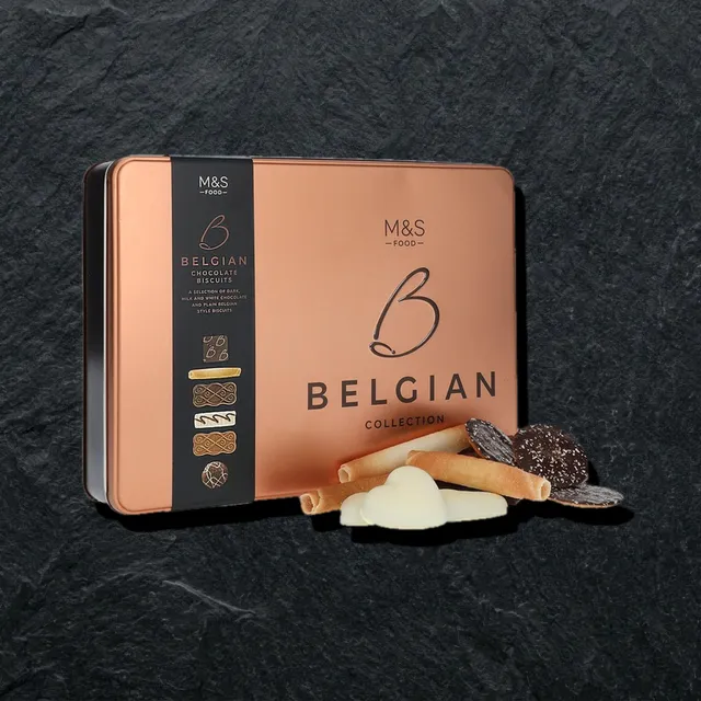 M&S Belgian Biscuits — Belgiya pechenesi