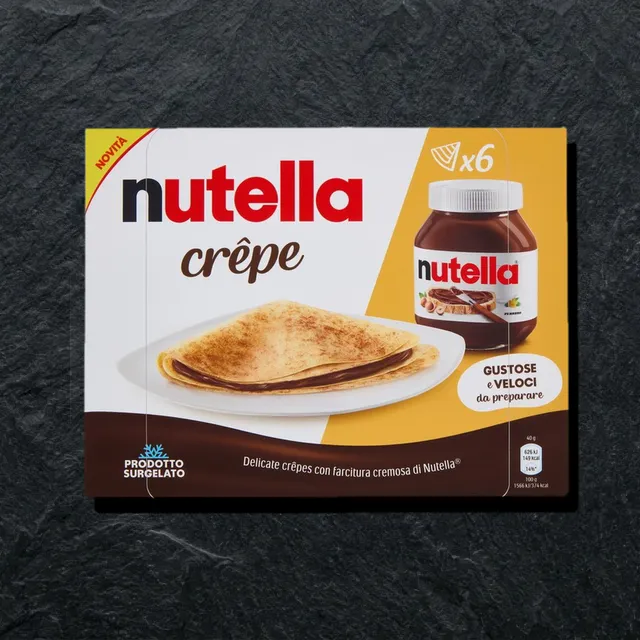 Nutella Crepe — yong‘oq pastali blinchiklar
