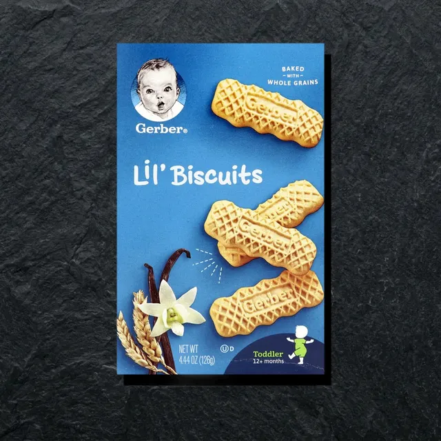 Gerber Lil' Biscuits — bolalar pechenyesi