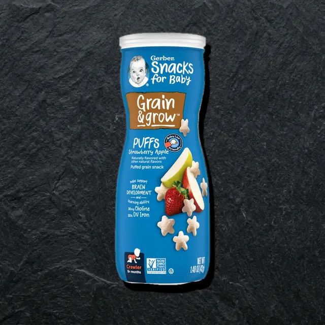 Gerber Puffs Strawberry Apple