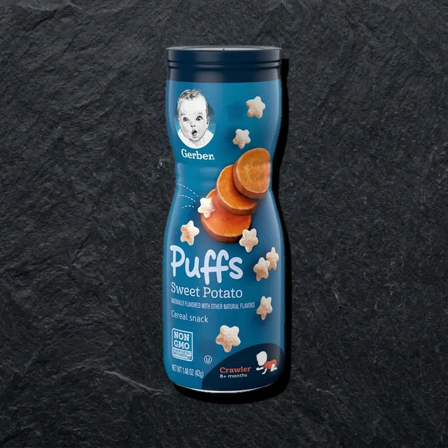 Gerber Puffs Sweet Potato