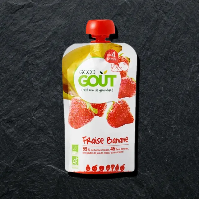 Gout Fraise & Banane