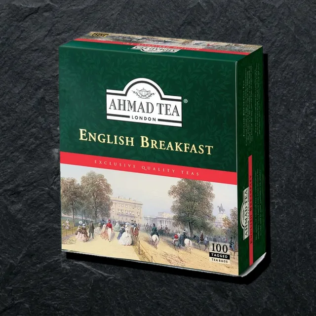 Ahmad Tea English Breakfast — qora choy