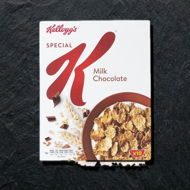 Kellogg's — sutli shokoladli quruq nonushta